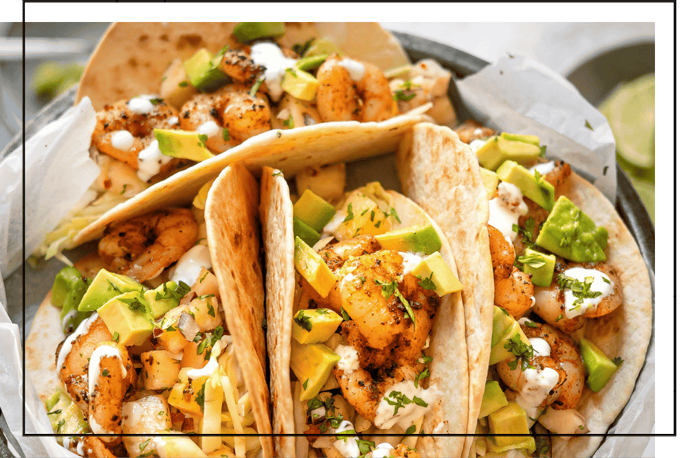 Taco bar catering company in Dallas-Fort Worth by Tastefully Yours